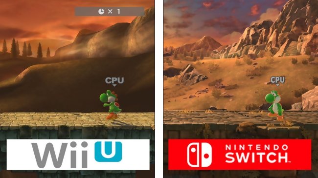 Super Smash Bros Ultimate Un Comparatif Avec La Version Wii U