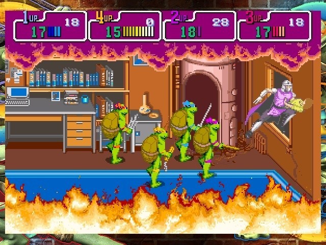 Images Teenage Mutant Ninja Turtles 1989 Classics Arcade 1057