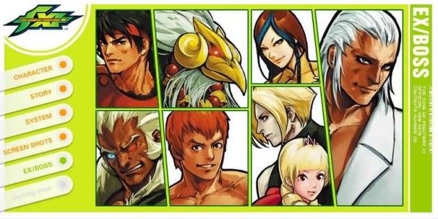 the king of fighters 99 characters