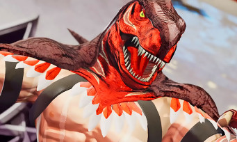 KOF XV : au tour de King of Dinosaurs de monter sur le ring, du gameplay