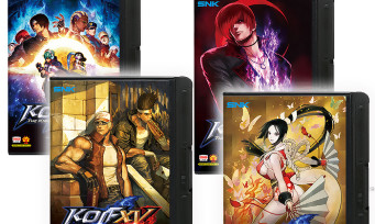 KOF XV : SNK va sortir 4 Shockbox NeoGeo collector avec des covers différentes