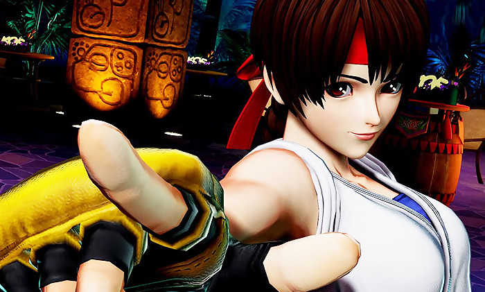 Kof Xv Yuri Sakazaki Dans La Lumière Le Stage Du Pao Pao Café Aussi