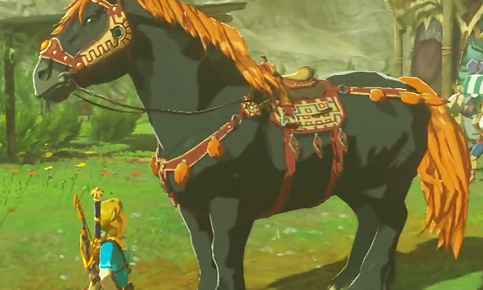 Zelda Breath of the Wild : l'easter egg du cheval géant de Ganon en vidéo