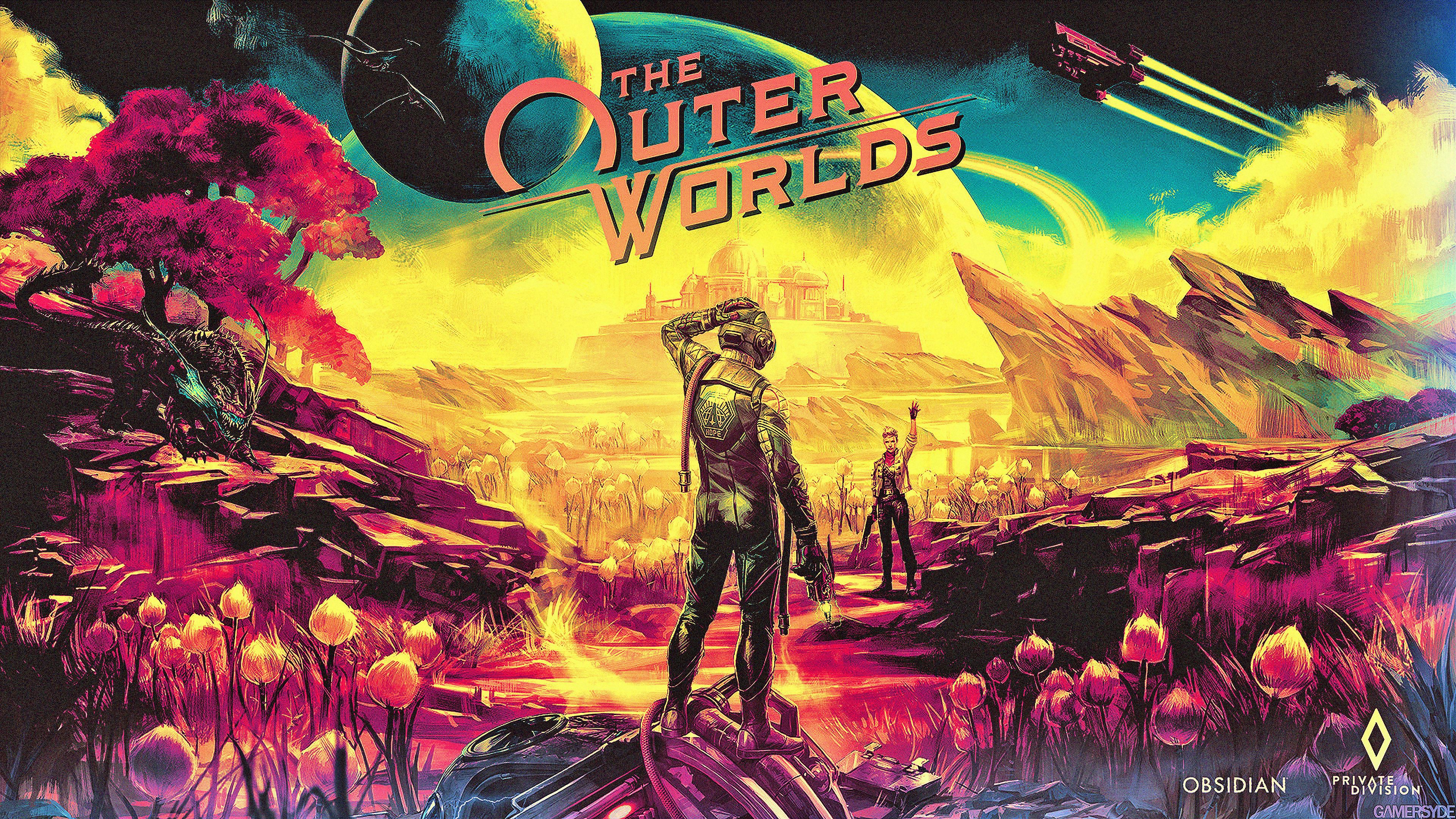 Outer worlds space