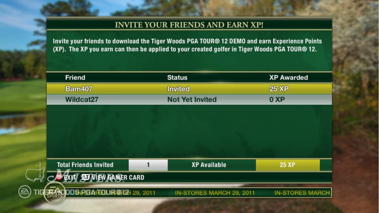 tiger woods pga tour 12 the masters pc tips cheats
