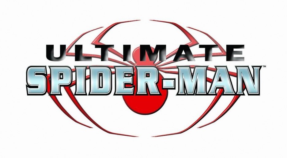 Человек наук текст. Ultimate Spider man logo. Надпись Ultimate Spider-man. Ultimate Spider man game logo. Великий человек паук логотип.