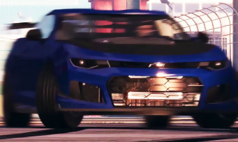 V-Rally 4 : l'imposante Chevrolet Camaro ZL1 en un trailer dansant