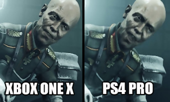 Wolfenstein 2 : une vidéo comparative Xbox One X vs. PS4 Pro