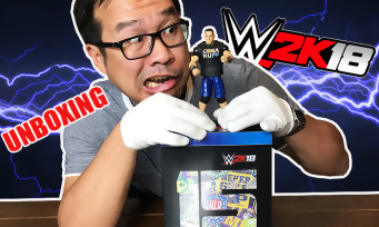 WWE 2K18 : notre unboxing collector avec la figurine de John Cena