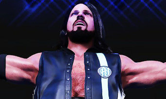 WWE 2K19 : des images de gameplay étincelantes avec AJ Styles