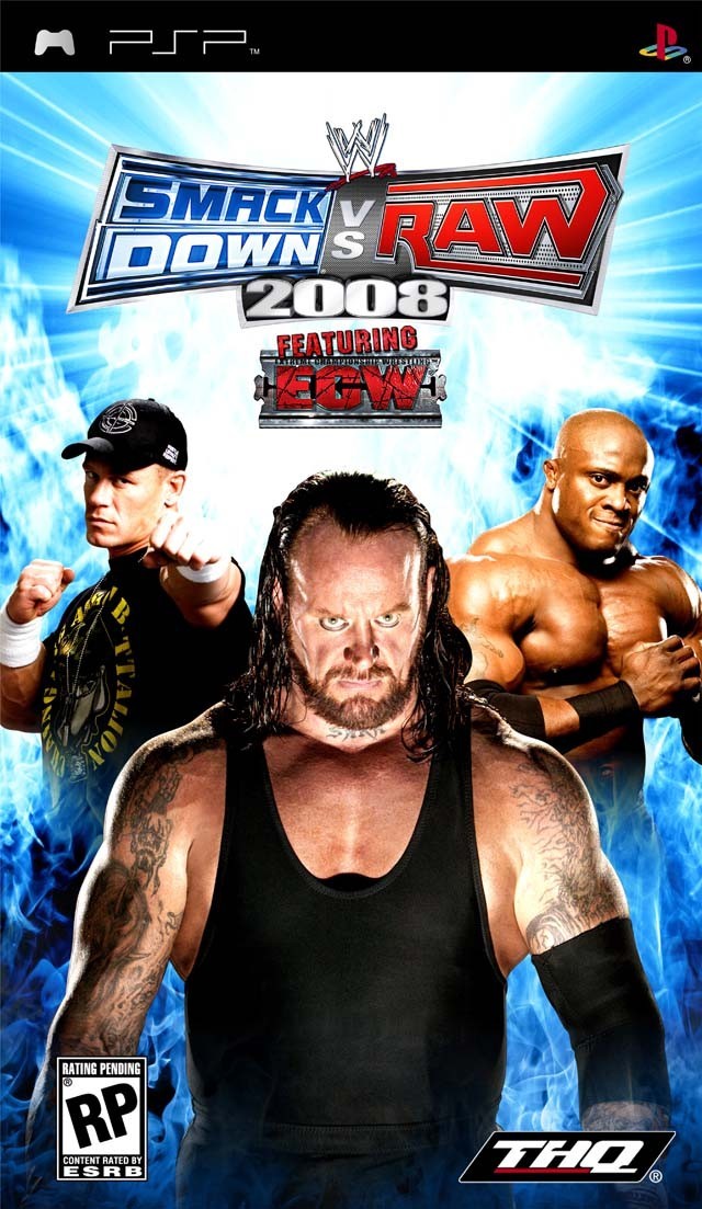 Jaquettes wwe smackdown vs raw 2008 featuring ecw
